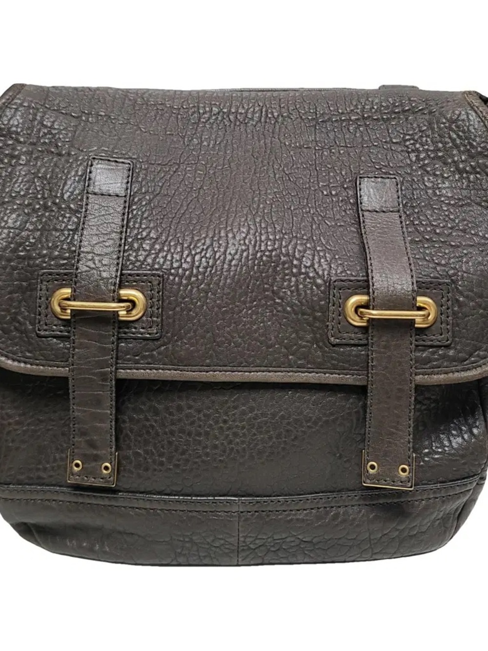 Yves saint laurent Leather Messenger Bag